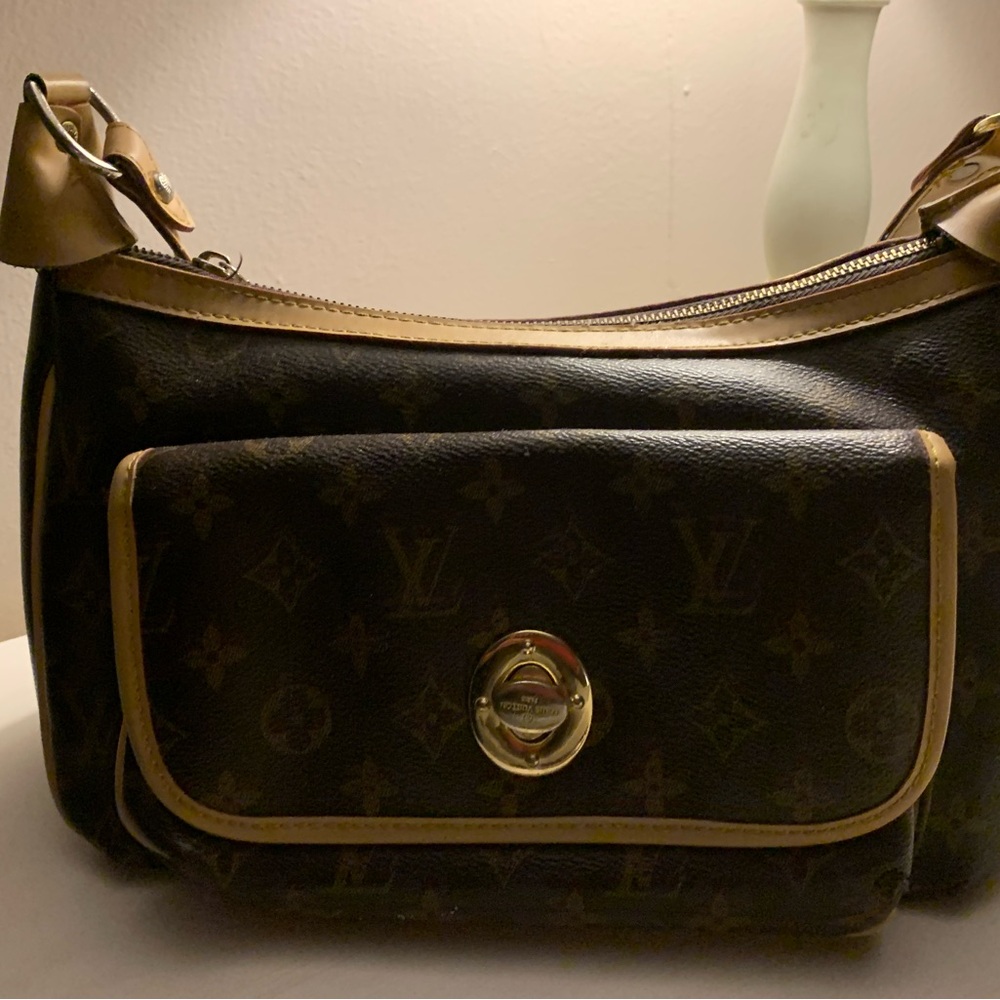 Louis Vuitton Dark Brown Monogram Shoulder Bag